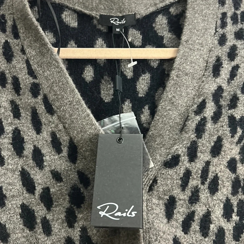 Rails Reese Dalmatian cardigan sweater - Picture 5 of 7